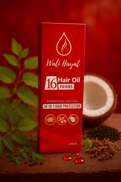 Advanced 16-Herb Formula for Hair Fall Control