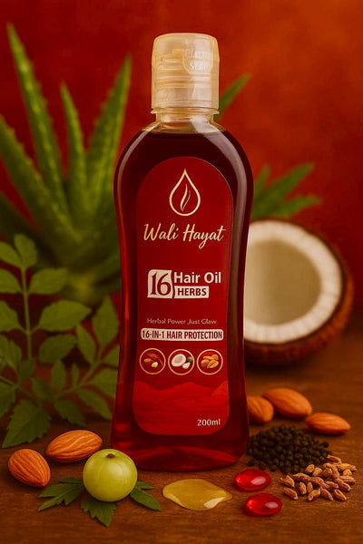 Advanced 16-Herb Formula for Hair Fall Control