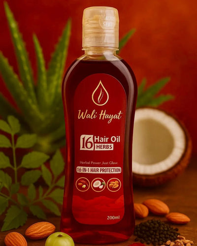 Advanced 16-Herb Formula for Hair Fall Control